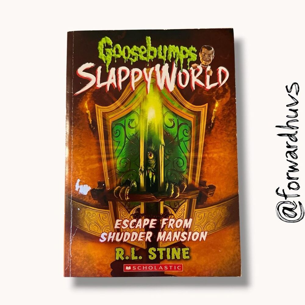 Goosebumps SlappyWorld Escape From Shudder Mansion R.L. Stine Paperback